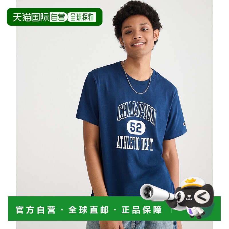 自营Aeropostale Champion Athletic Dept. Graphic Tee - navy