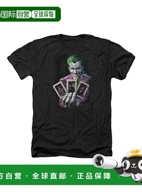 自营 gildan蝙蝠侠 3 Of A Kind 成人 Heather T 恤/T 恤 - 黑色