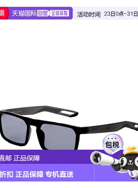 自营Nike Unisex 55 mm Black Sunglasses - obsidian 美国奥莱直