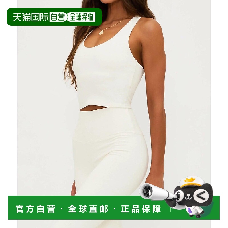 自营 beach riot象牙色Yara文胸背心 美国奥莱直发