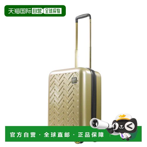 自营Ful Grove 23 英寸 Hardside Spinner 行李箱，金色 - 金色