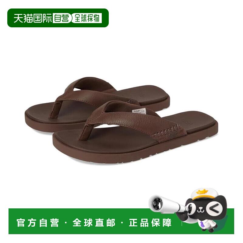 1h可退 【美国直邮】ugg 男士 凉鞋拖鞋沙滩鞋编织鞋图片