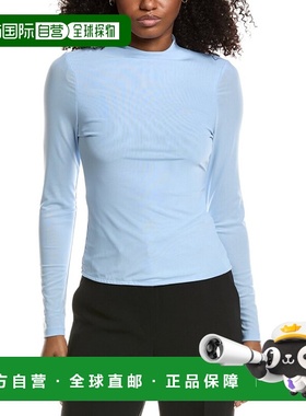 自营Avec Les Filles Mesh Top - blue 美国奥莱直发