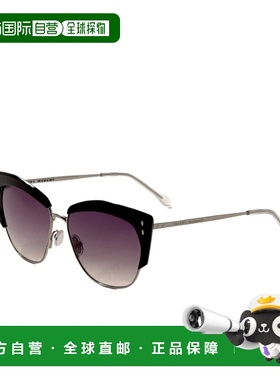 自营Isabel Marant Women's 58 mm Black Sunglasses - black sil