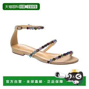 棕色 自营 Alexa水晶绒面凉鞋 Birman 美国奥莱直发 Alexandre