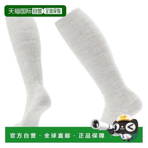 1h可退 香港直邮潮奢 smartwool 女士 Everyday 麻花扭纹及膝袜子