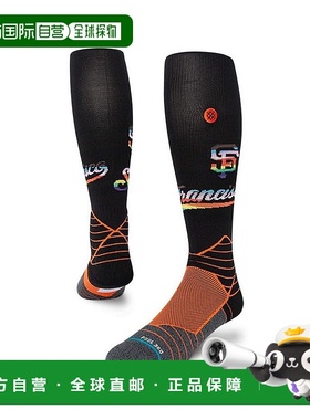 1h可退 【美国直邮】Stance 男款黑色、橙色旧金山巨人队 Pride D