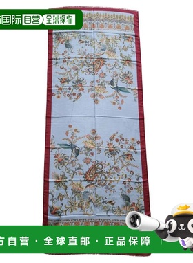 自营Etro Women's Paisley & Floral Print Silk Blend 70x170 Sh