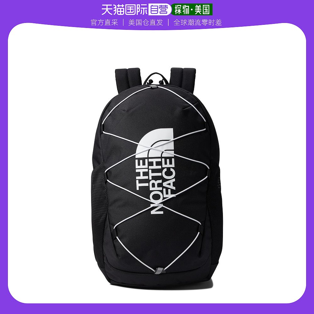 美国直邮the north face 通用北面背包双肩包弹力绳肩带拉链