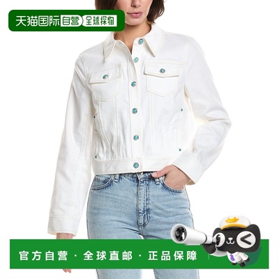 自营cinq a septCinq à Sept Romie Denim Jacket - white 美国