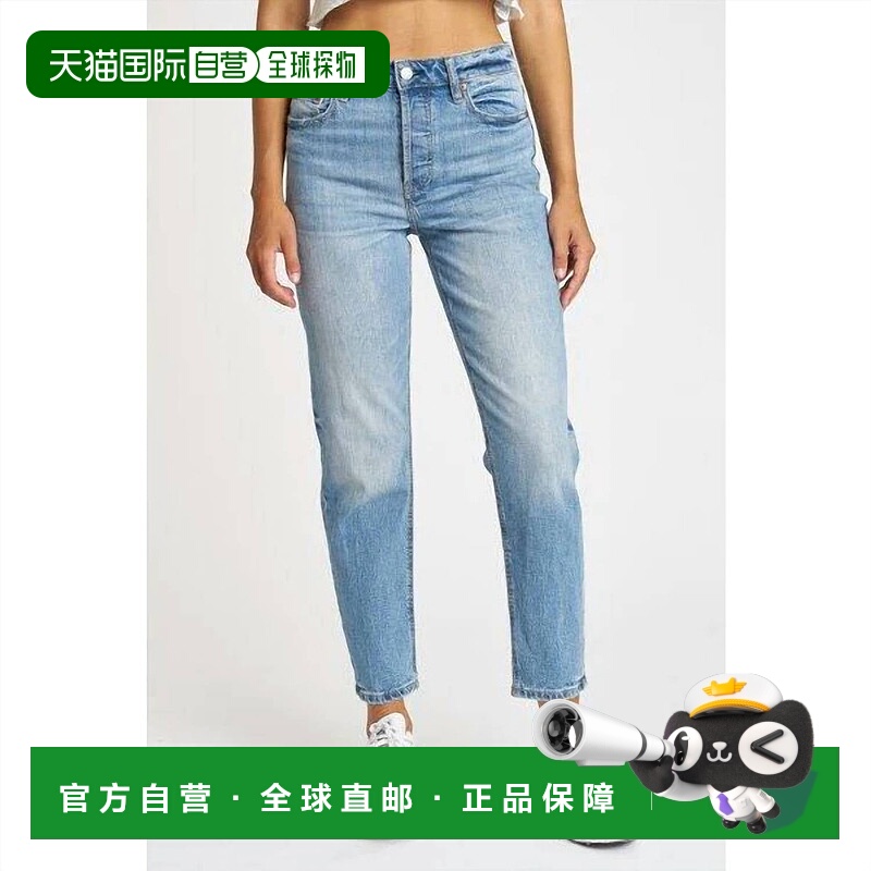 自营 daze妈妈款牛仔裤，颜色为 Fools Gold - fools gold 美国奥