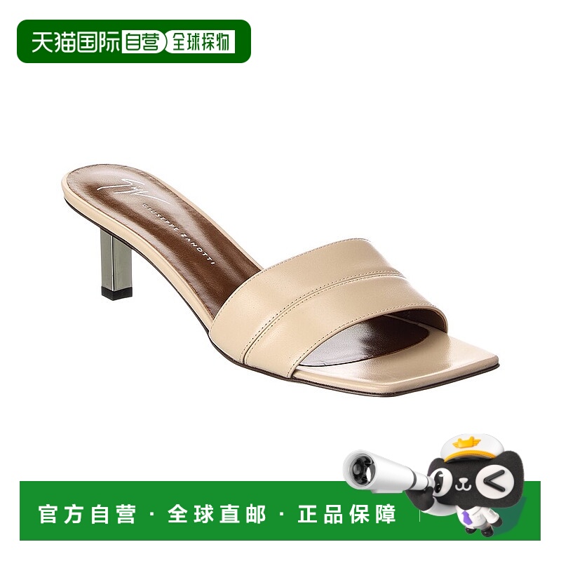 自营Giuseppe Zanotti Obelos 50 Leather Sandal - white 美国奥