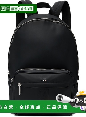 1h可退 香港直邮潮奢 BOSS 波士 男士 黑色 Structured Signature