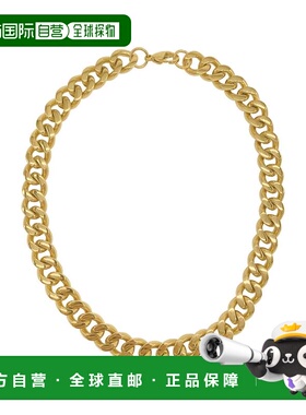 自营adornia14k 镀金抗锈蚀宽链项链 - 金色 美国奥莱直发