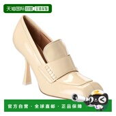 Sportmax white Paglia 自营 Patent Pump 美国奥莱直发高跟鞋