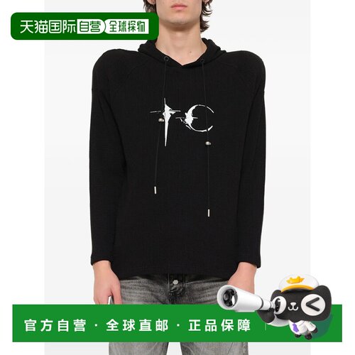 美国直邮THUG CLUB - Men Bulk Shoulder Waffle Hoodie卫衣