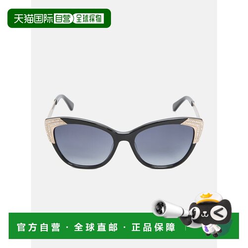 自营guessCrystal Cat-Eye Sunglasses - silver 美国奥莱直发