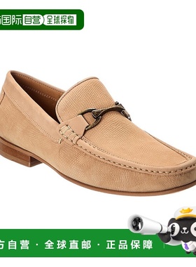 自营Donald Pliner Leather Loafer - brown 美国奥莱直发男鞋