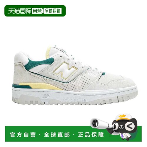 自营New Balance 550灰色绿色BBW550AA女士-灰色 美国奥莱直发