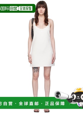 1h可退 香港直邮潮奢 Courreges 女士 白色 Babydoll 连衣裙 124C