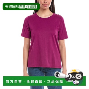 紫色 fisher艾琳费舍尔T恤 美国奥莱直发 eileen 自营