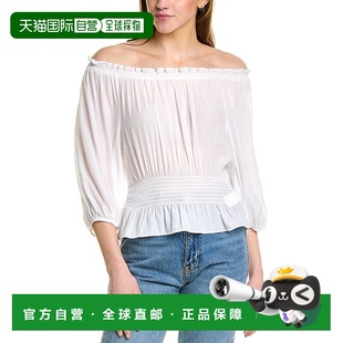 Riley 衬衫 白色 自营 长袖 Brook 泡泡袖 美国直发奥莱 Ramy