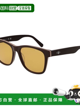 自营Gant Acetate Men's Sunglasses - brown 美国奥莱直发