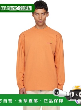 1h可退 香港直邮潮奢 CARHARTT WIP 男士 橙色 American Script