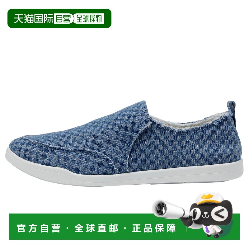 自营 Vionic Malibu吊带格子牛仔裤№H7699FG409女式-蓝色 美国奥