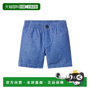 连体裤 jackJanie和Jack亚麻混纺短款 美国奥莱直发 and 自营janie