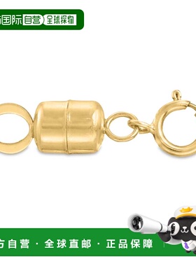 自营Ross-Simons Italian 14kt Yellow Gold Magnetic Clasp Conv