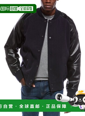 自营Slate & Stone Varsity Jacket - navy 美国奥莱直发夹克