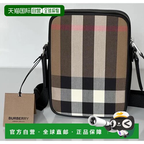 【美国直邮】burberry/博柏利 男士 单肩包