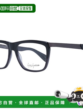 自营yohji yamamoto山本耀司中性款光学相框-黑色 美国奥莱直发