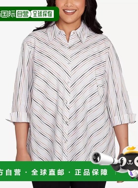 【美国直邮】alfred dunner 女士 上装T恤上衣