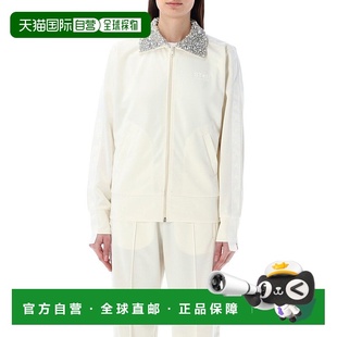 Crystal Fleece Collar Jacket 美 自营golden white gooseZip