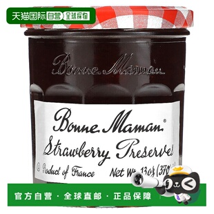 香港直发Bonne Maman无麸果酱草莓果脯涂抹甜味天然成分370g妈妈