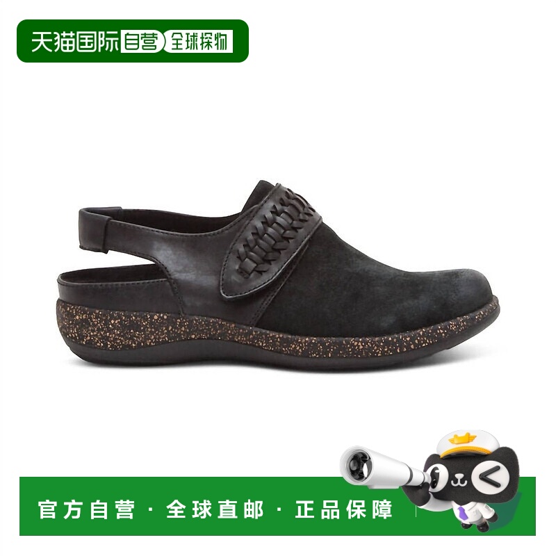 自营aetrexWomen's Leni Slingback Clog In Black - black 美国