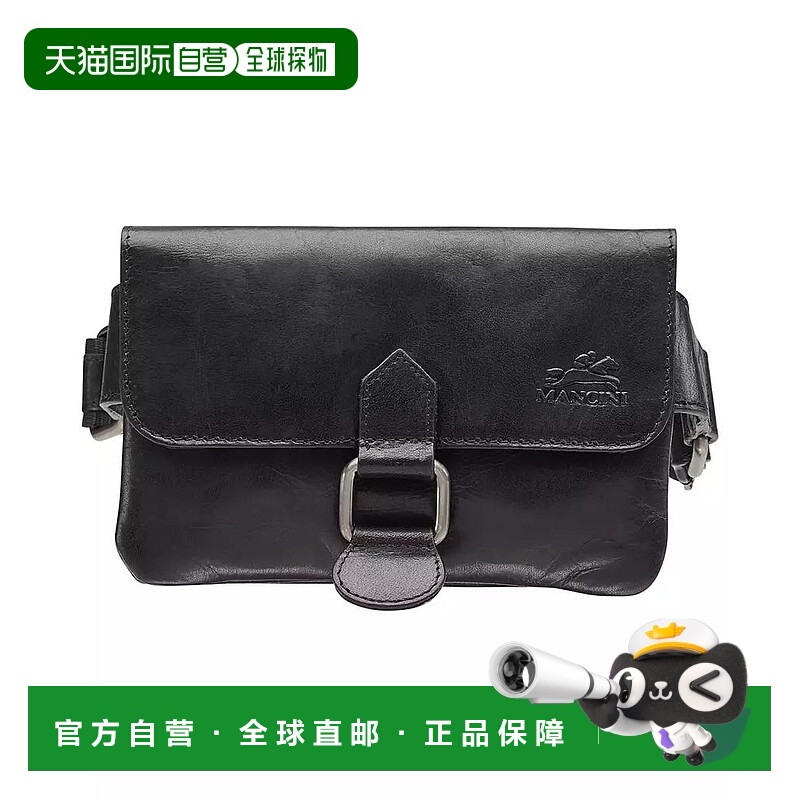 1h可退 【美国直邮】mancini leather goods 男士 单肩包背包