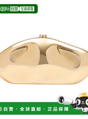 自营The Caldera Clutch - Cult Gaia - Leather - Gold - gold