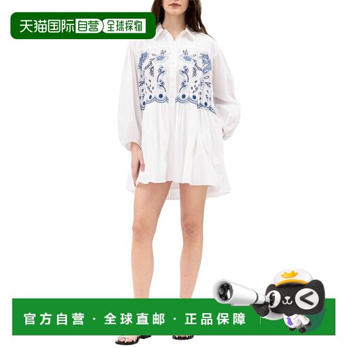 自营Tanya Taylor Pippa Dress - White 连衣裙美国直发奥莱