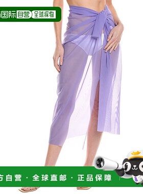 自营 Norma Kamali Ernie围巾-紫色 美国奥莱直发新款