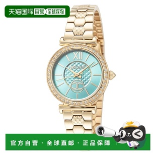 Gold Women Watch Quartz Tone 30mm SET Cavalli 自营Just
