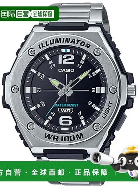 自营Casio Men's Heavy-Duty Stainless Steel Sport Watch - MWA