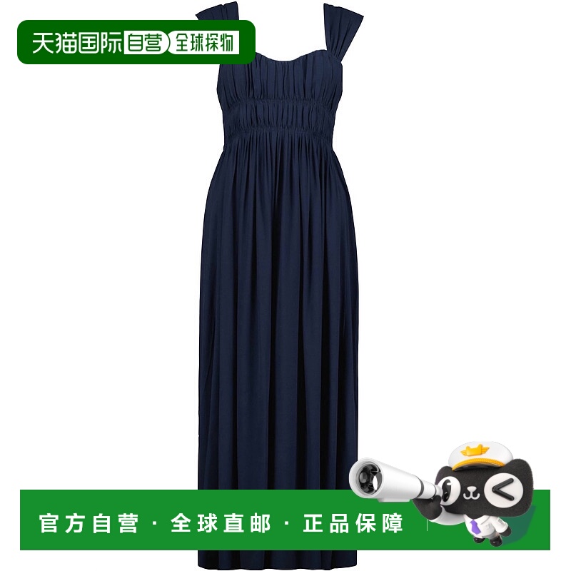 自营 bishop + young希腊式紧身胸衣长裙（海军蓝） - marine 美