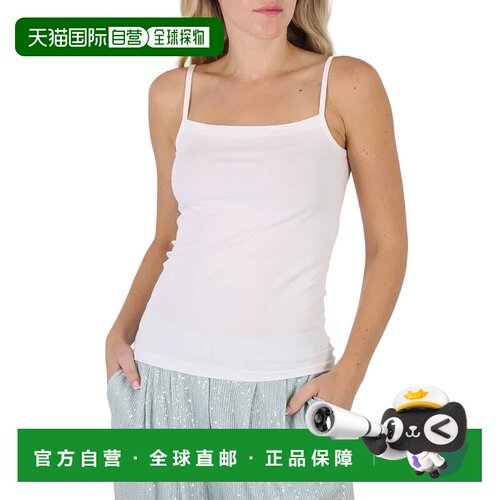 自营Wolford Ladies White Hawaii Spaghetti Top - white 美国奥