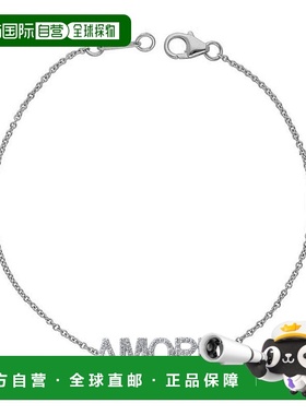 自营 Diana M. 钻石手链 - 白色 美国奥莱直发