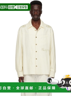 1h可退 香港直邮潮奢 CARNET-ARCHIVE 男士 灰白色 Oversized 衬