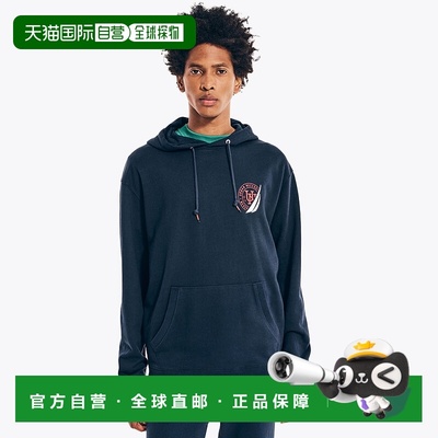 自营Nautica 男士 Urban Necessities X Nautica 图案套头连帽衫