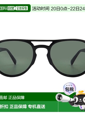 自营Persol Green Pilot Unisex Sunglasses PO3235S 95/31 55 -